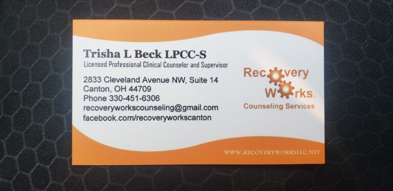 Recovery Works Counseling Services Trisha Beck